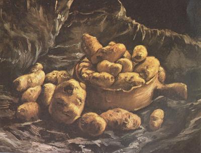 Vincent Van Gogh Still life with an Earthen Bowl and Potatoes (nn04) Sweden oil painting art
